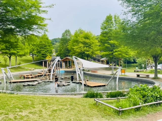 淡路島公園　水遊びができる場所