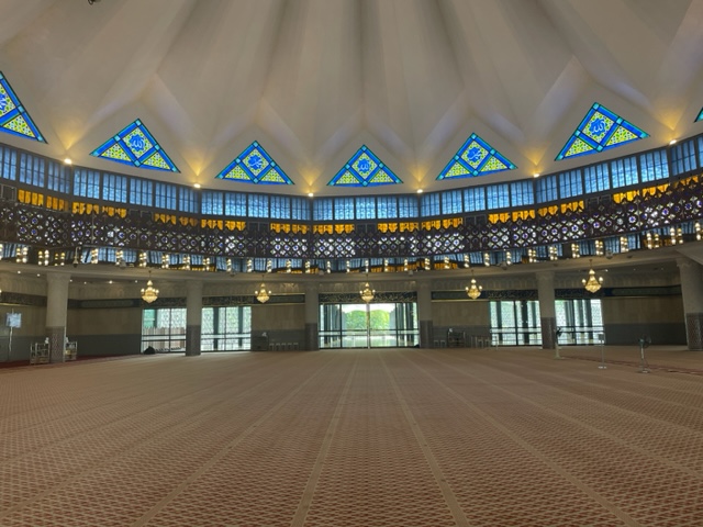 マスジッド・ネガラ　クアラルンプールのモスク